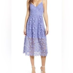 ASTR Lace Midi Dress